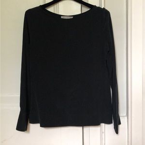 Everlane silk blouse
